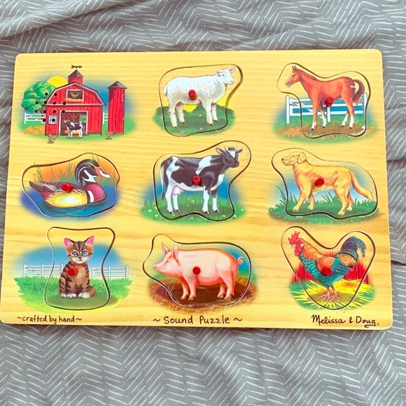 melissa and doug animal puzzle